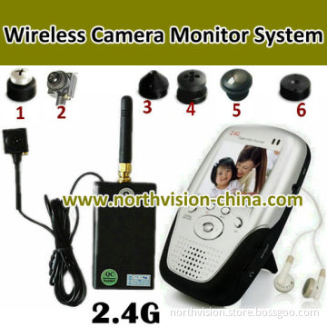 2.4GHz Wireless DVR with 2.5inch Monitor